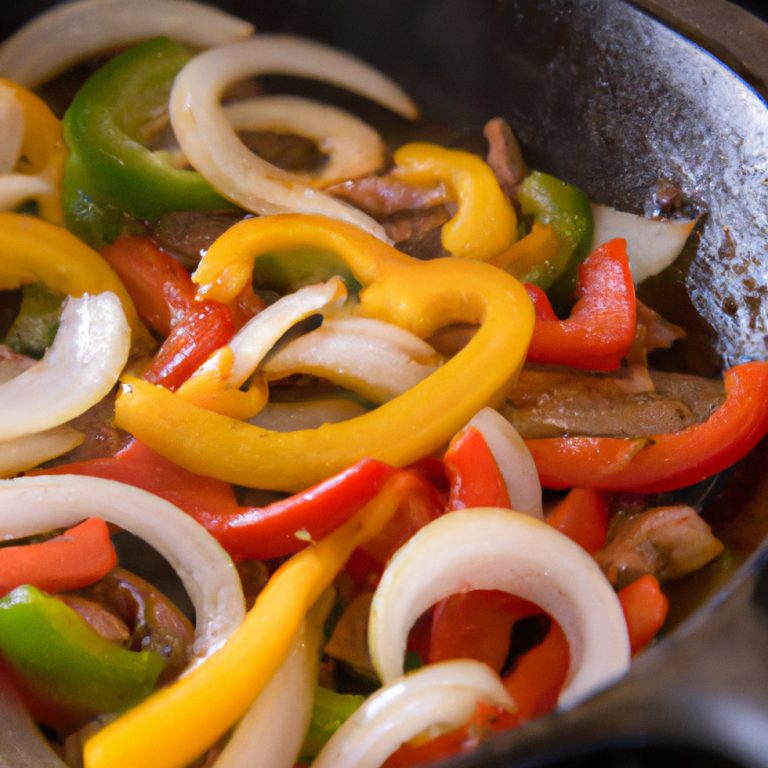 Fajita Onions & Peppers The Recipe Depot